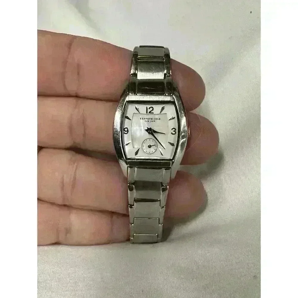 Woman’s Kenneth Cole Watch New York Stainless Steel Watch Works Great